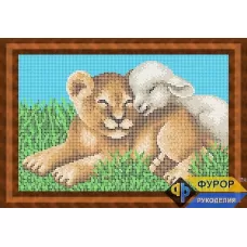 ФР-ЖБп4-032 Друзья. Схема для вышивки бисером ТМ Фурор Рукоделия
