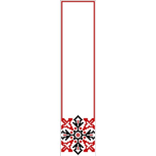 ЗК-16-001 Закладка для вышивки нитками ТМ Вишиванка