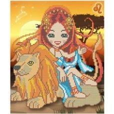 ФЧК-4107 Греческая мифология: лев. Схема для вышивки бисером Феникс