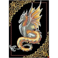 ФЧК-3060 Золотой дракон. Схема для вышивки бисером Феникс