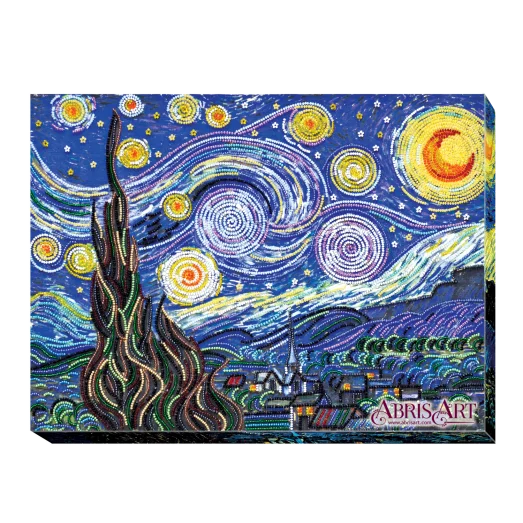 АВ-397 Звездная ночь. Набор для вышивки бисером. Абрис Арт